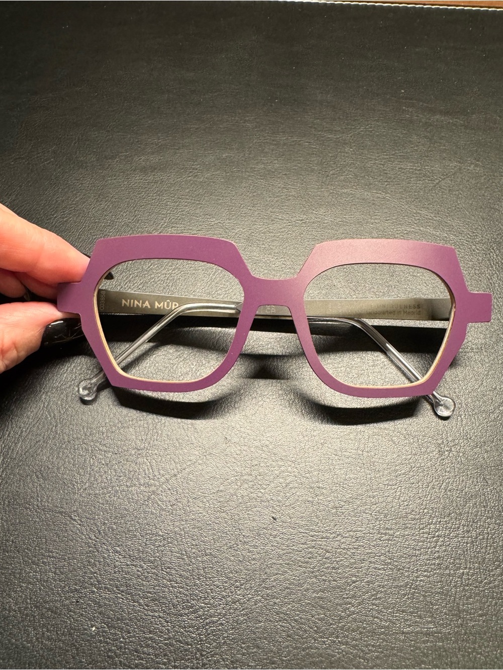 Nina Mur Eyeglass Frames - Wood & Metal